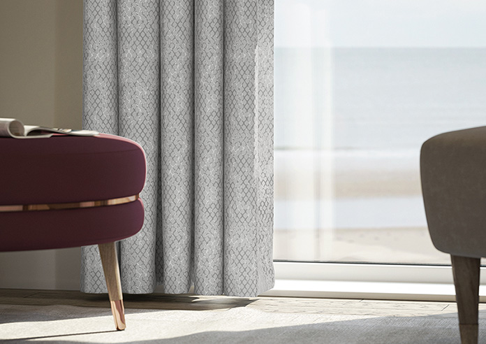 Nerida, Pebble - Made to Measure Curtains - Image 5